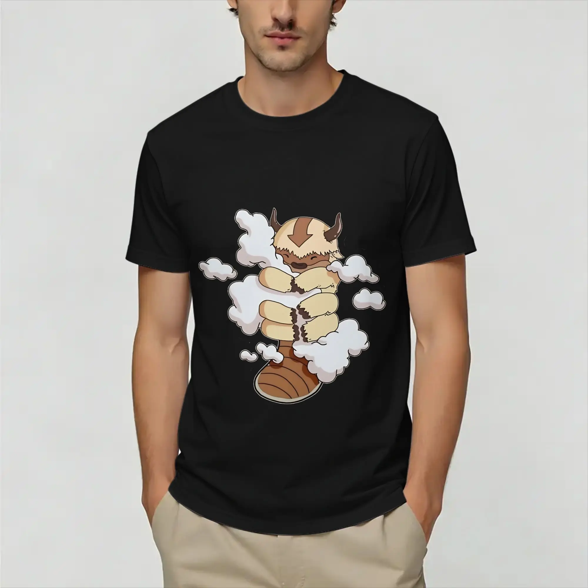 The Last Airbenders T Shirt Summer  Harajuku T Shirts Men Cotton Comfortable Plus Size Top Tees Short Sleeves Y2K Casual Tops