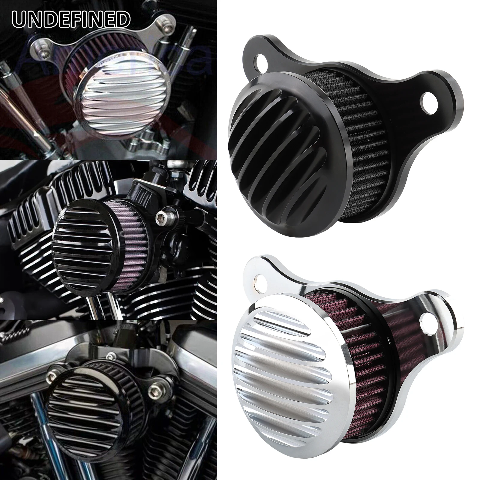 

Air Cleaner Intake Filter Kit For For Harley Softail Fat boy Breakout 1993-2015 Touring Ultra Limited Dyna Low rider Wide Glide