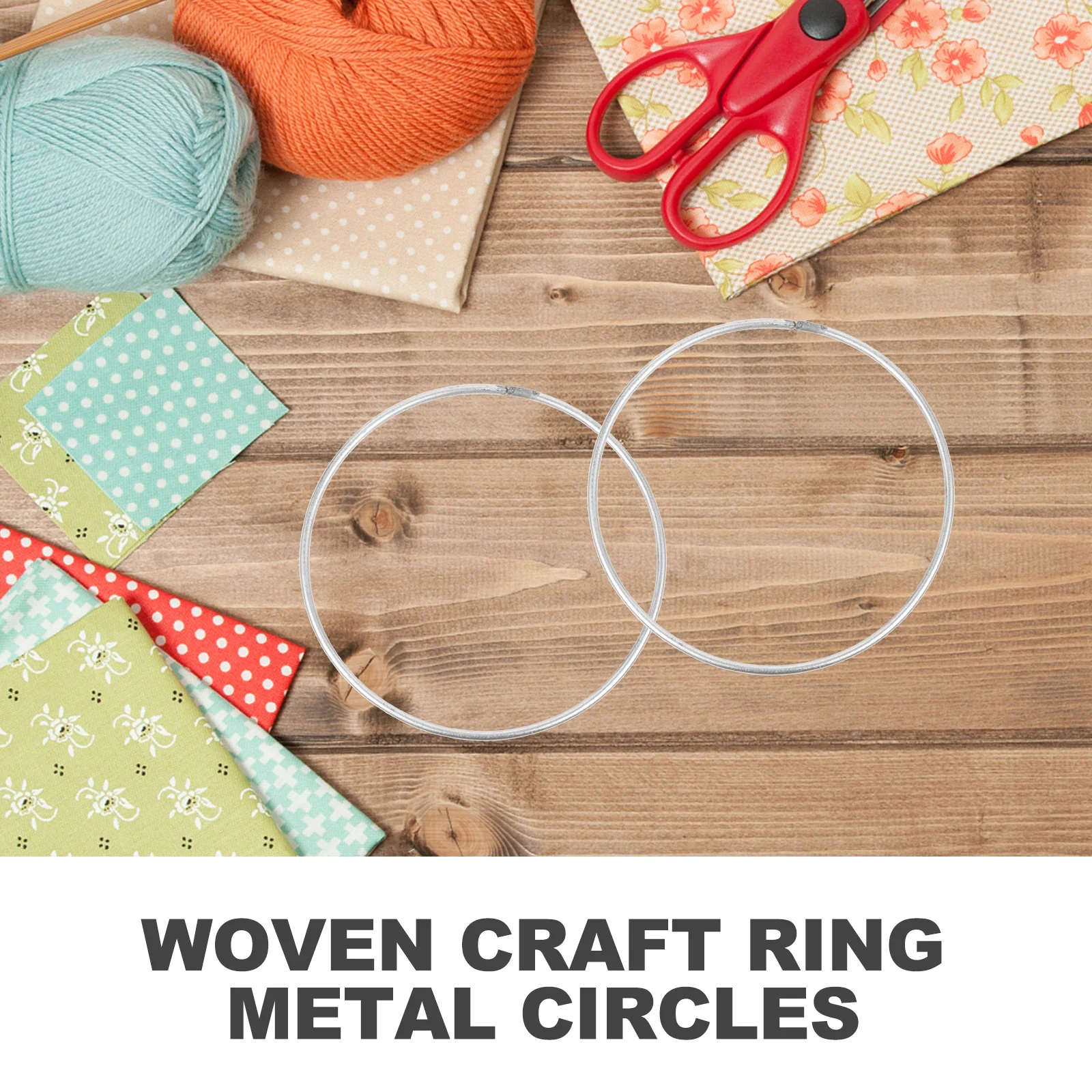 

30pcs Dreamcatcher Ring Metal Craft Making Supplies Diy Frame For Wind Chime Wreath Home Wedding Christmas Decor Ornament