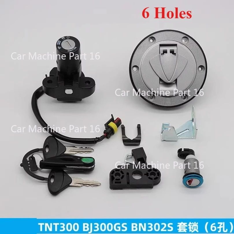 Motorcycle Ignition Switch Key Fuel Tank Lock Set For Benelli TNT300 TNT302 BN302  BJ300GS  KEEWAY RKX 300