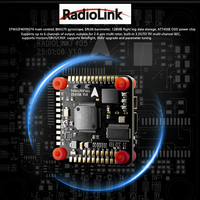 Radiolink F405 Flight Controller For 5/7 inch FPV Drones 6Ch Supports Multiple Open-Source Firmwares Solder-Free Installation