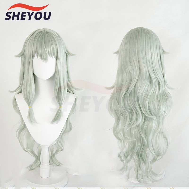 

Kusanagi Nene Cosplay Wig Anime Project SEKAI COLORFUL STAGE! Long Curly Heat Resistant Synthetic Hair Wigs + Wig Cap