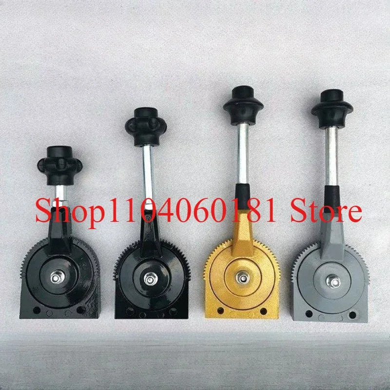 

Excavator Accelerator Controller Hand Throttle Controller Handle for Harvester Excavator Fertilizer Spreader Ship Tractor Parts