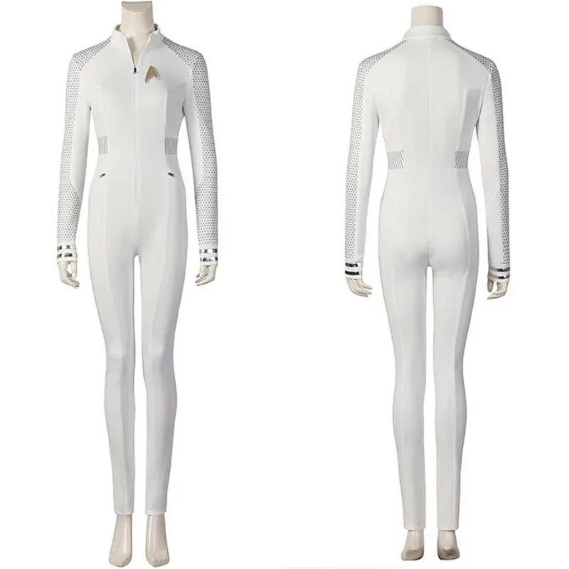 

New Worlds Cosplay Member #1jumpsuit Nyota Coat Spock Pike Erica Shirt Costumes ty'4