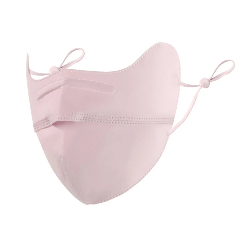 Anti-uv UPF50+ Ice Silk Sunscreen Mask Face Veil Summer Outdoor Riding Hiking Face Mask Breathable Unisex Face Cover Scarf