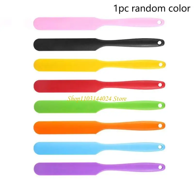 

N5KE Скребок для теста Силиконовые палочки для перемешивания Стержень с антипригарным покрытием Гибкая лопаточка для выпечки