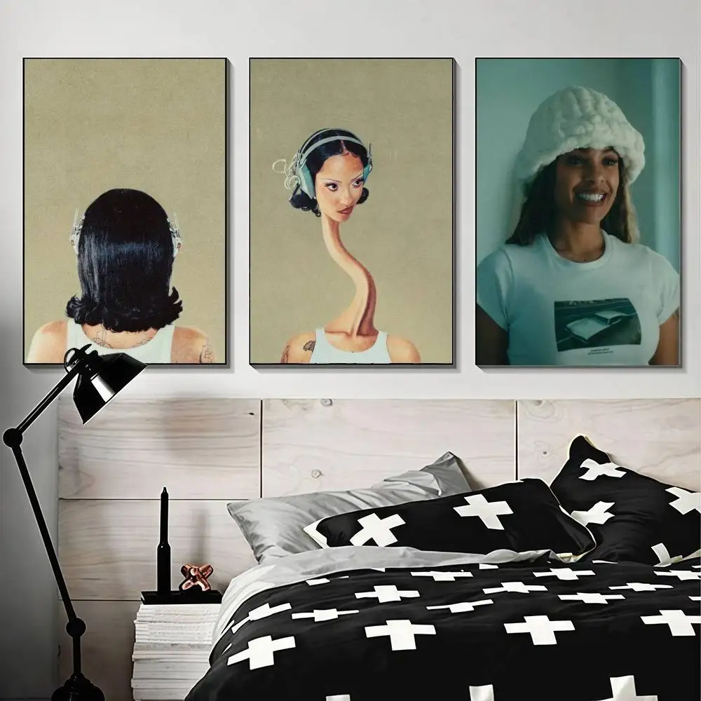 singer Samara Cyn Detour  Sleek and sophisticated poster sticker, perfect for living rooms, bedrooms, hallways, pubs, bistros