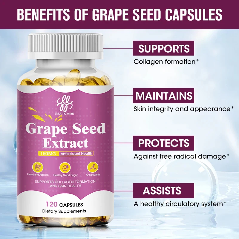 Grapefruit Seed Extract Supports Immune & Helps Maintain a Healthy Gastrointestinal Tract, Skin care- Non-GMO,Vegetarian