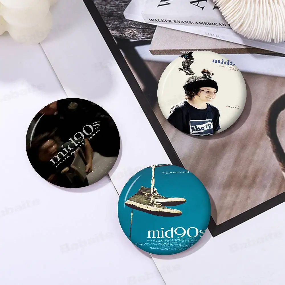 

Mid90s Film New Brooches Soft Button Pin Funny Silly Gnarpy on A Skateboard Meme Badge Gamer Collection Gifts