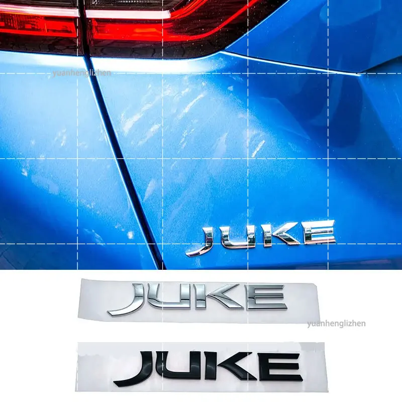 Suitable For Nissan JUKE car stickers  English label modifications, trunk badges, body, and rear door decals car sticker emblem