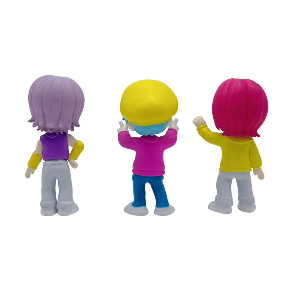 24pcs Random Blind Box 9cm Anime KPop Demon Hunters Boy Group Figure Action Pvc Models Toy Ornaments Gifts