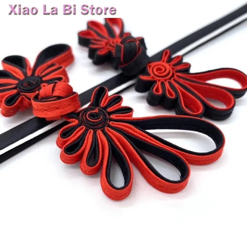 

XXFD Chinese Shirt Button Flower Cheongsam Fastener Button DIY Knot Button