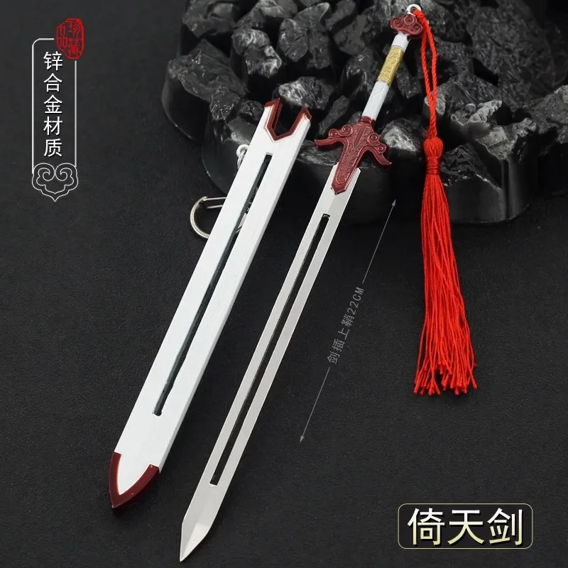 

1/6 Soldier Miniature Cold Weapons Heavenly Sword Model Toy Fit 12'' Action Figure Body In Stock Collection