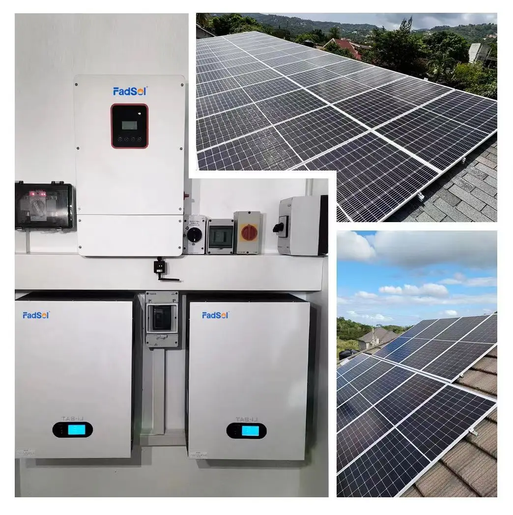 طقم اللوحة الشمسية المنزلية 5000 واط مولد الطاقة 5KW خارج الشبكة نظام الطاقة الشمسية أنظمة الطاقة الشمسية المنزلية