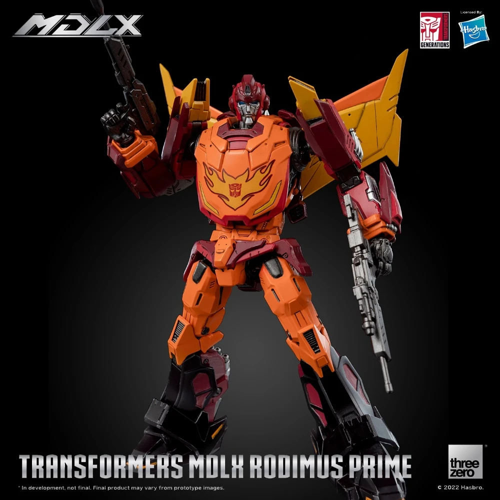 Transformers Rodimus Prime Threezero MDLX Series Original Collectible Model Alloy Articulated  Action Figure Gift  Surprise Bag