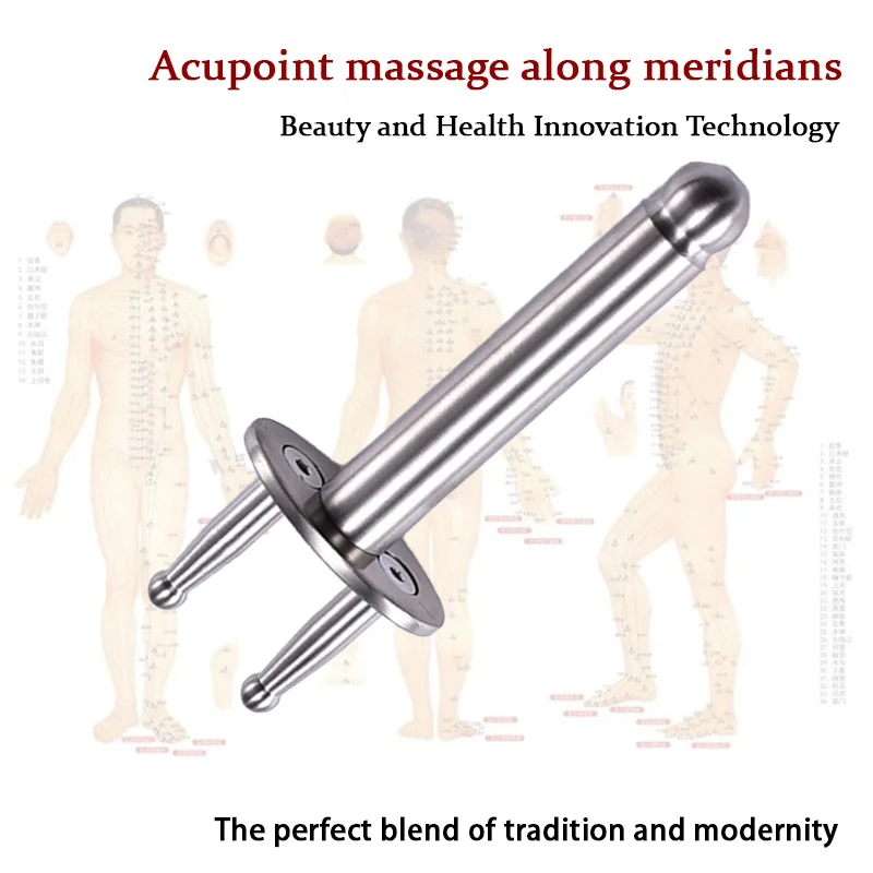 Magnetic Fork Magnetic Stick Lymph Meridian Massage Stick Magnetic Energy Dialing Beauty Stick Massage Relaxation