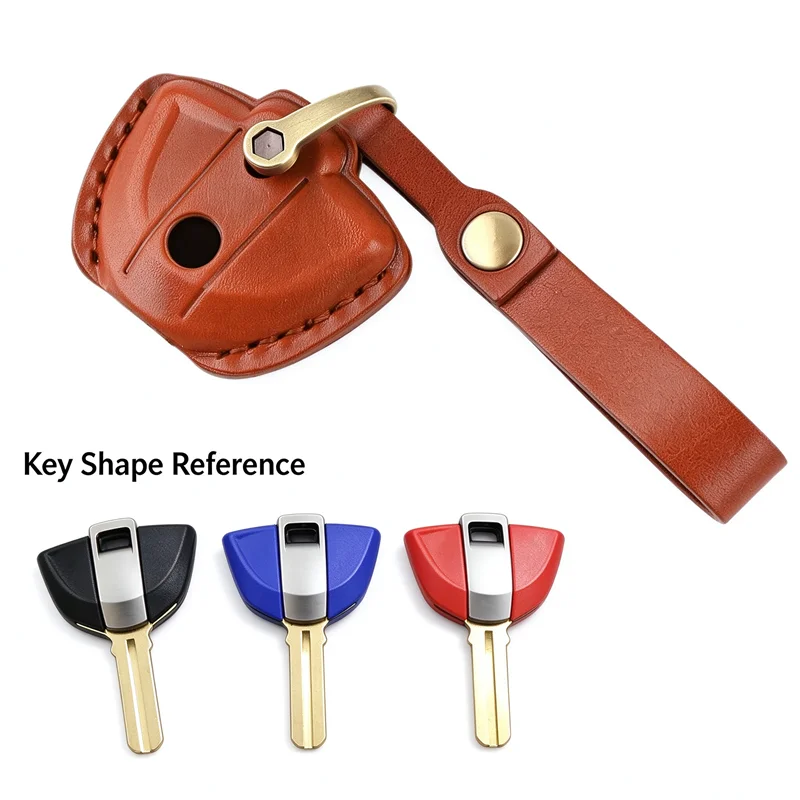 Motorcycle Key Cover for BMW F800GS C400X R1200GS G310gs R NineT Scrambler ABS R9T Motor Leather Car Key Case