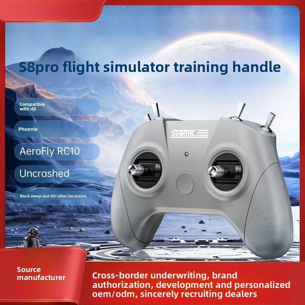 

NYZXKJ S8Pro Crossover emulator training handle FPV for DJI Uncrashed drone remote control