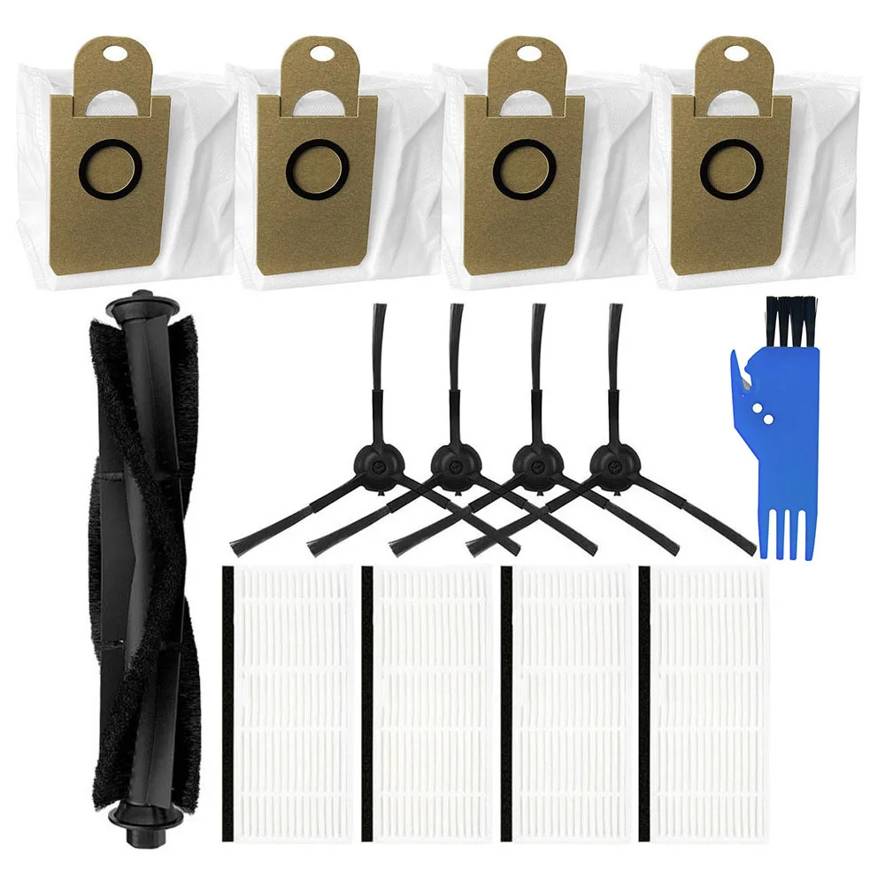 For Viomi S9 Main Brush Cover Dust Bags Hepa Filters Mop Pad Side Brushes Robot Vacuum Cleaner Parts