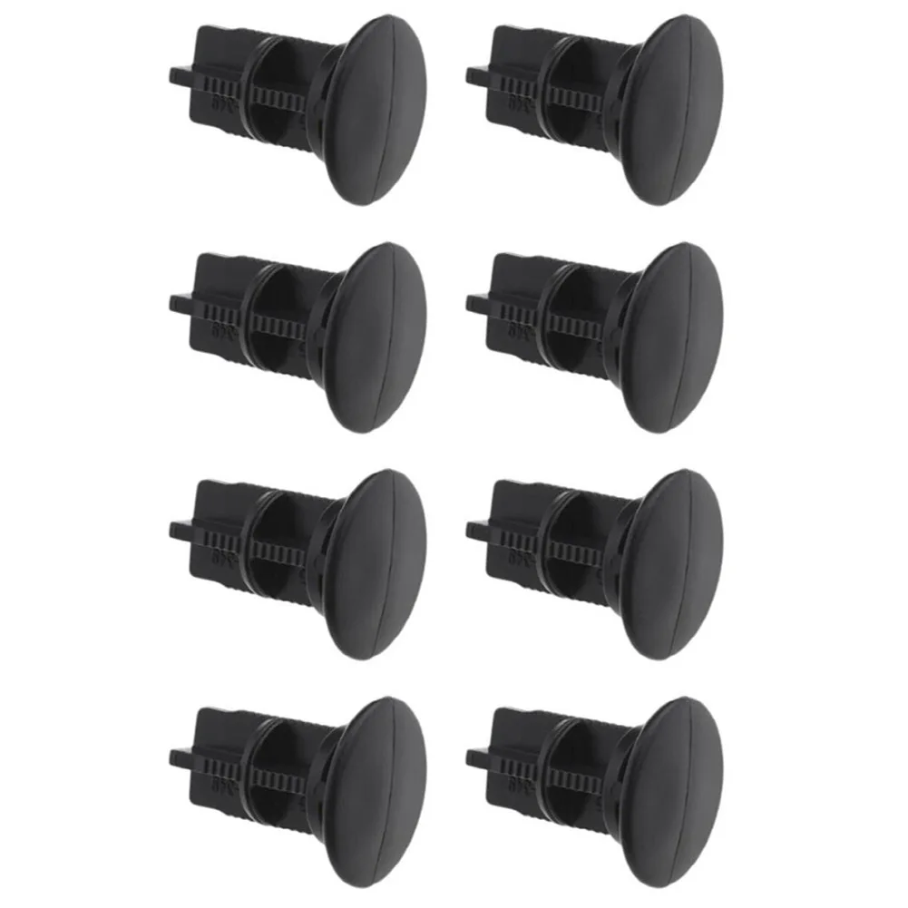 Plastic Hinge Pin Kit 8pcs for Bin Lid Replacement Supports For 100L 120L 240L Bin Types Used in Community and Home Environments