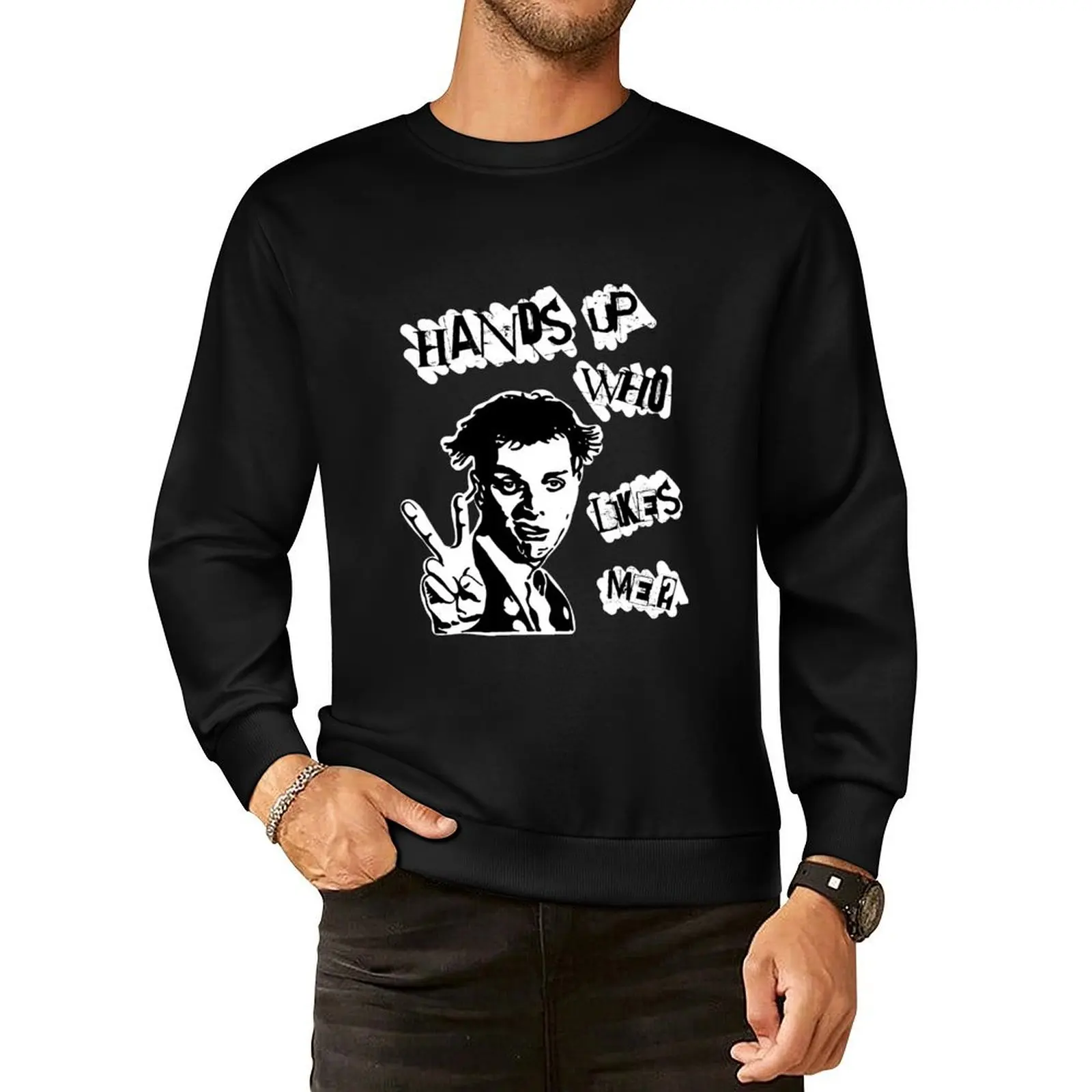 

Rik Mayall - The Young Ones Pullover Hoodie men clothing tracksuit men hooded sweatshirt for men