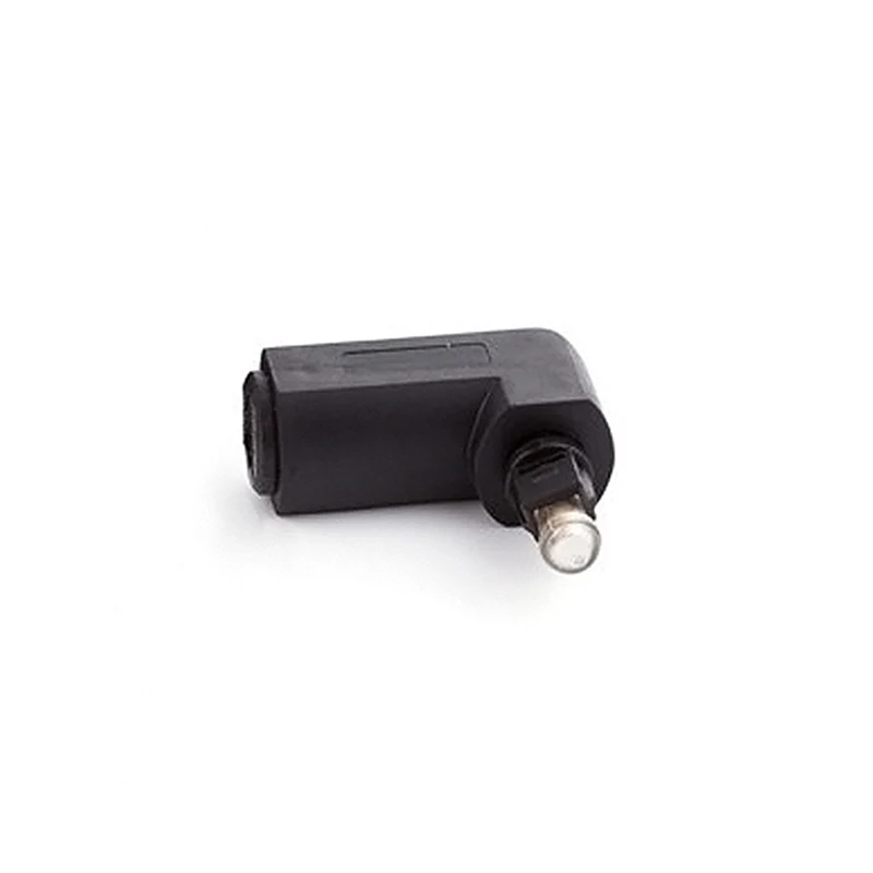 3/5pc 90 Degree Right Angled Toslink Digital Audio Adapter for PC TV DVD Audio Optical Cable Adaptor Square to Square