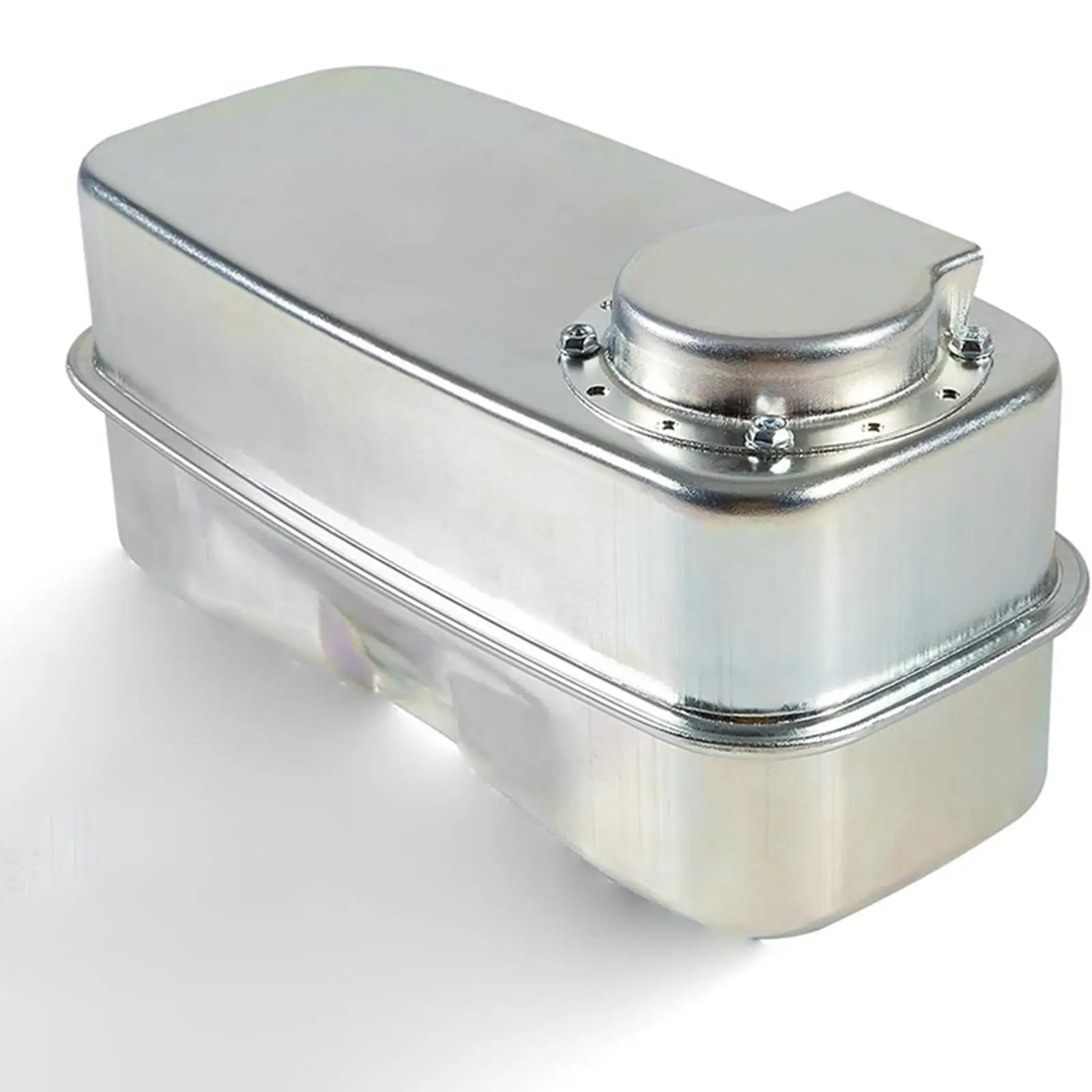 

Exhaust Muffler Twin Inlet Accessories Performance Easy Installation Inlet Twin Cylinder Engine for Lawn Mower Garden