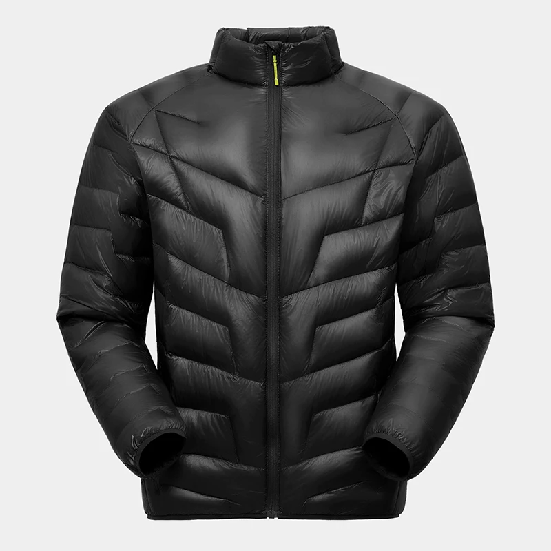 Ultra Light 90% Duck Down Jackets Men\'s Outdoor Wear Windproof and Warm Inside Puffer Coats Spring Autumn Solid Lightweight Tops