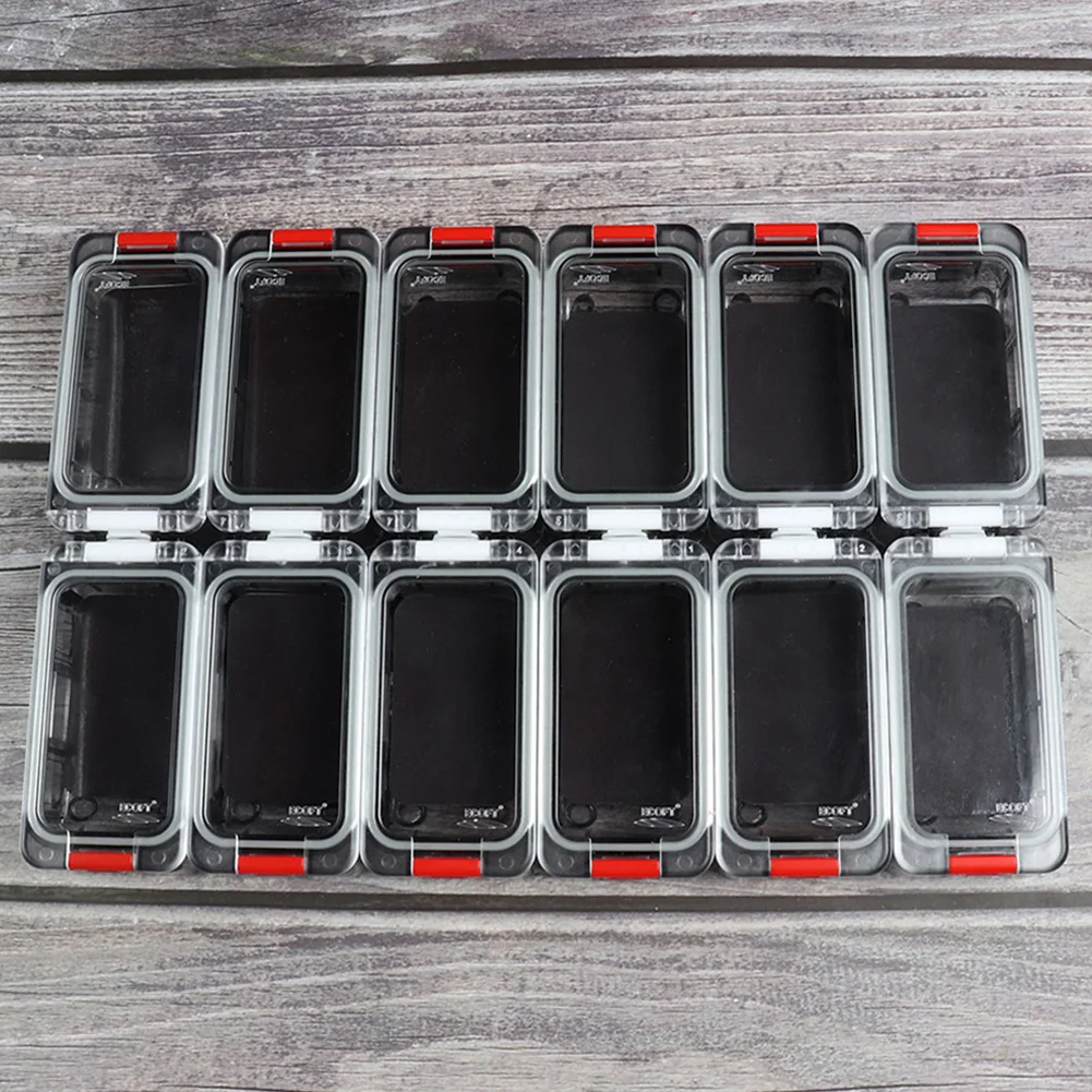 Scatole combinate gratuite Trinity Anello di tenuta luminoso Magnete da 3 M Gomma Cubo impermeabile Contenitore per esche Attrezzatura da pesca Cassetta degli attrezzi