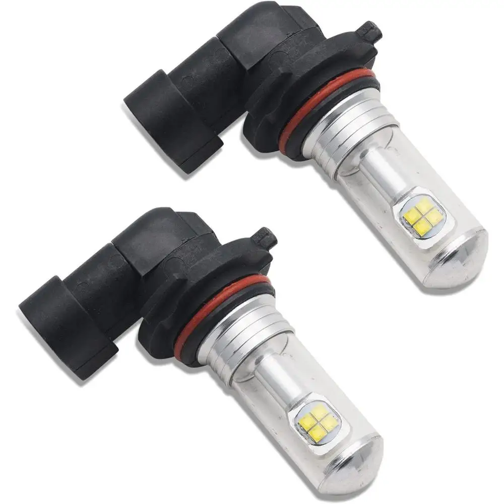 

2pcs 12V-24V 9006 HB4 Fog lights 6500K White Lighting Universal For cars trucks SUVs ATVs Daytime Running Drive Lamp ﻿