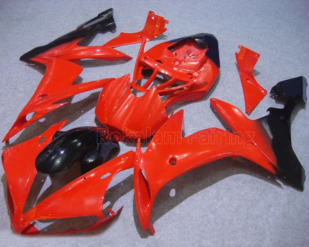 Cheap Fairing Kit For Yamaha 2004 2005 2006 YZF R1 YZF-R1 YZFR1 04 05 06 Red Black Fairings (Injection Molding)