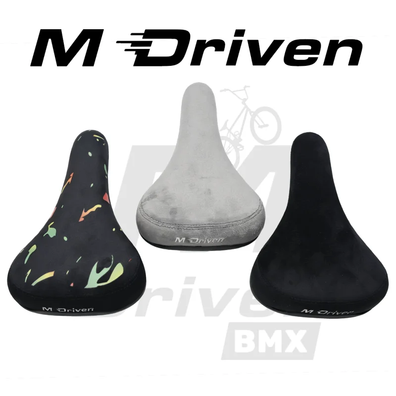 M Driven BMX-Sattel Professioneller BMX Freestyle-Sattel Breiter Verdickter Doppelschienen-Flanell-Sattel für Hochintensives Fahren – Detail 11