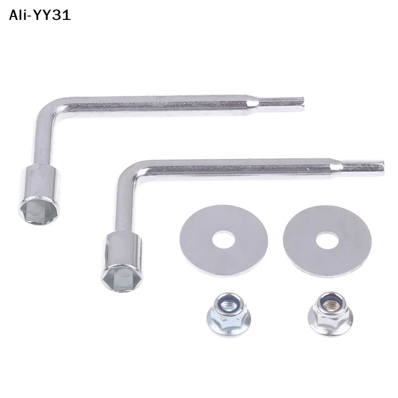 

【AW8】2Pcs 2026 Hand Tools 8mm Socket Wrench With 4mm Hex Key For Electric Grass Trimmer Accessories