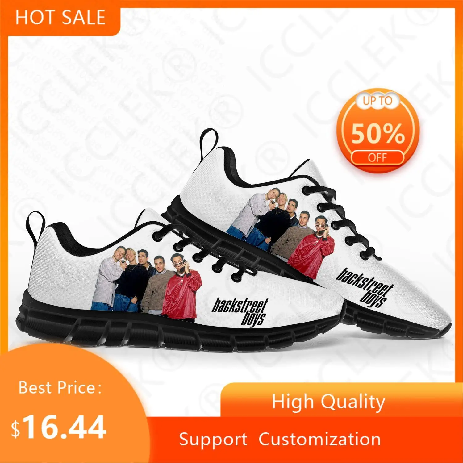 Backstreet Boys Pop Band Bsb Fashion Sports Shoes Mens Womens Teenager Kids Children Sneakers Custom High Quality Couple Shoes