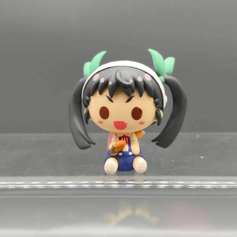 Souvenir Edition Action Figures Bakemonogatari Hachikuji Mayoi Hanekawa Tsubasa Senjougahara Hitagi  Q Version Model Toy