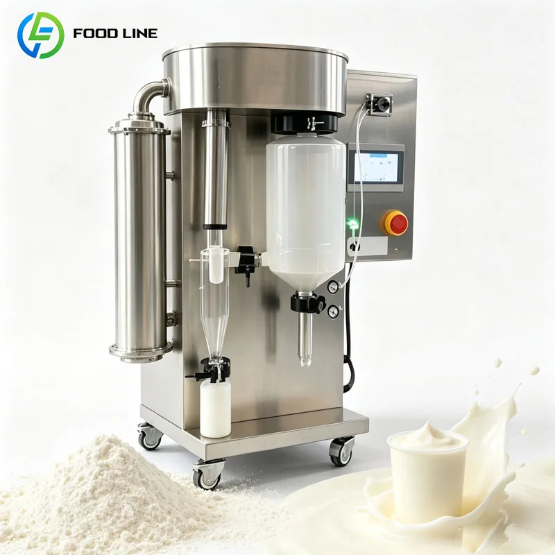 Centrifugal Spray Dryer Milk Powder Coffee Cream Coconut Beverage Processing Equipment Customized