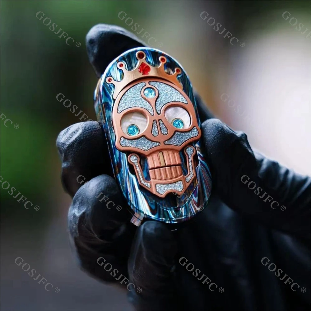 Dispositivo de acoplamiento dinámico SASEDC, deslizador antiestrés, colección de juguetes, deslizador de empuje, latón PEI Damasco