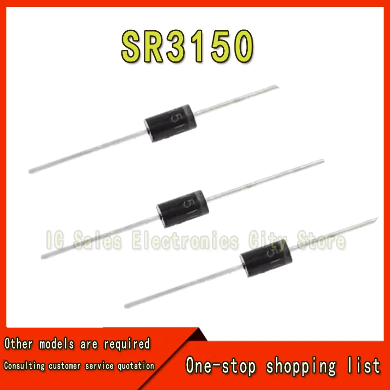 20Pcs/SR3150 SB3150 3A 150V D0-201