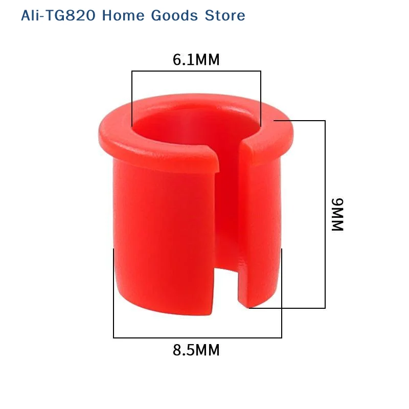 [TG820]10Pcs Bike Schrader To Presta Rim Adapter Convert Shrader To Presta Valve Plug Wear Resistant Bicycle Valve Hole Adapter