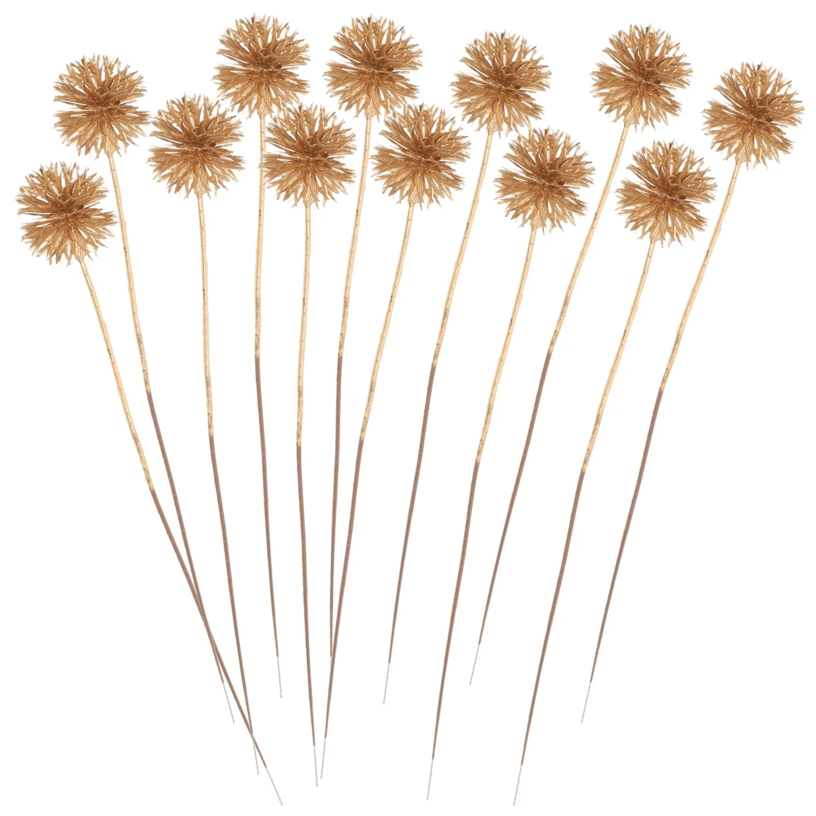 12 قطعة من مستلزمات تزيين الإكليل، ترتيبات زهور عيد الميلاد، زينة مركزية صناعية #1