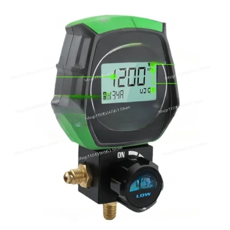 DSZH-Electronic Fluoride Gauge With Digital Display Refrigeration And Vacuum Pressure Testing, ST-B168DL
