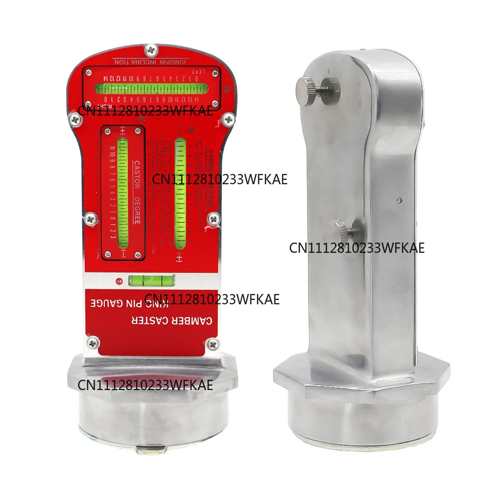 Automobile front wheel inclination positioning tester tool