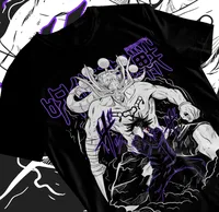 Camiseta Megumi Fushiguro Jujutsu Kaisen Gojo Satoru Mahoraga camiseta suave todas las tallas