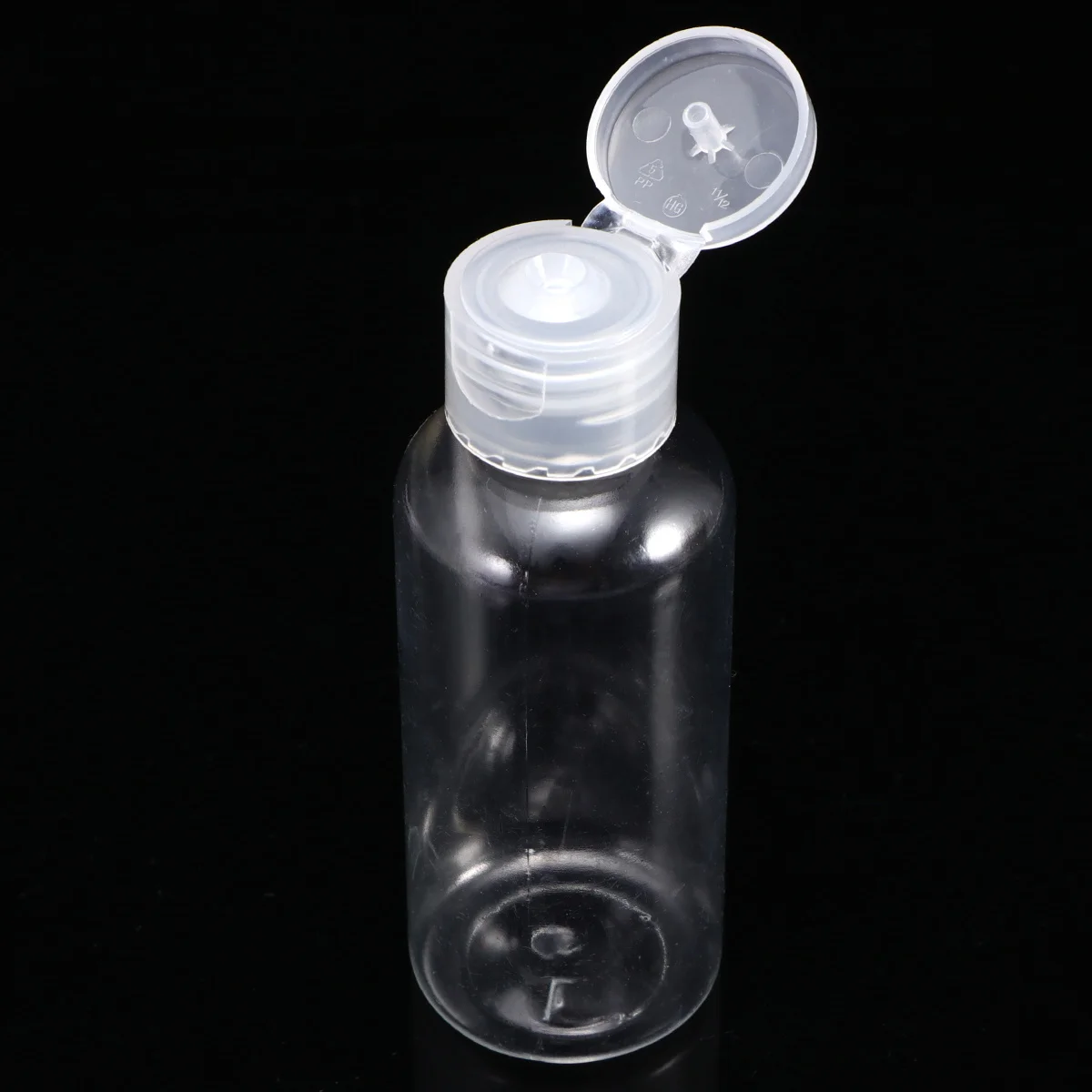 20 garrafas plásticas portáteis da loção dos pces 60ml dispensador vazio recarregável compacto leve para atividades ao ar livre de acampamento de viagem