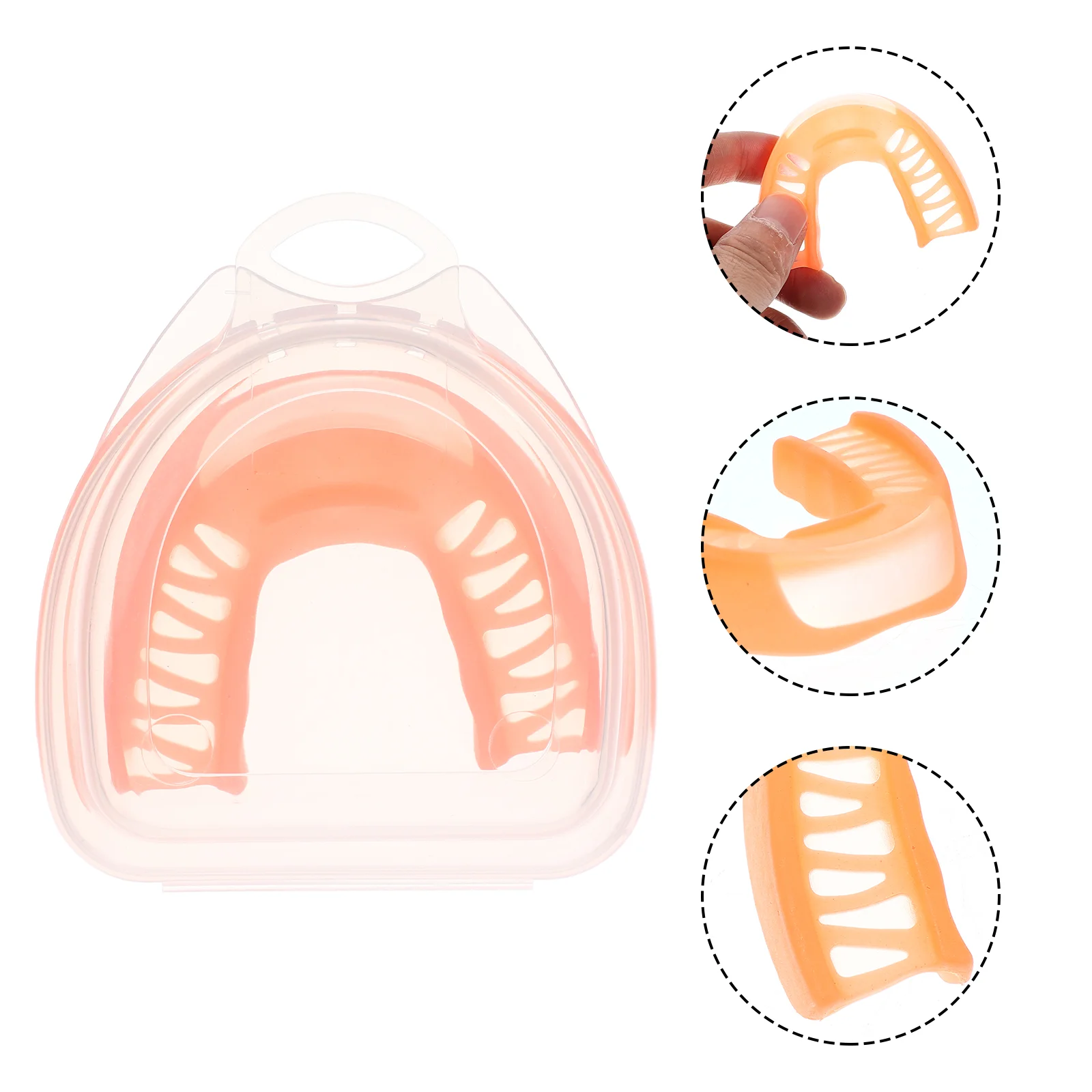 Sports Braces Protector Gum Shield Mouth Guard Case Athletic Mouthguard Protective Cover for Teeth