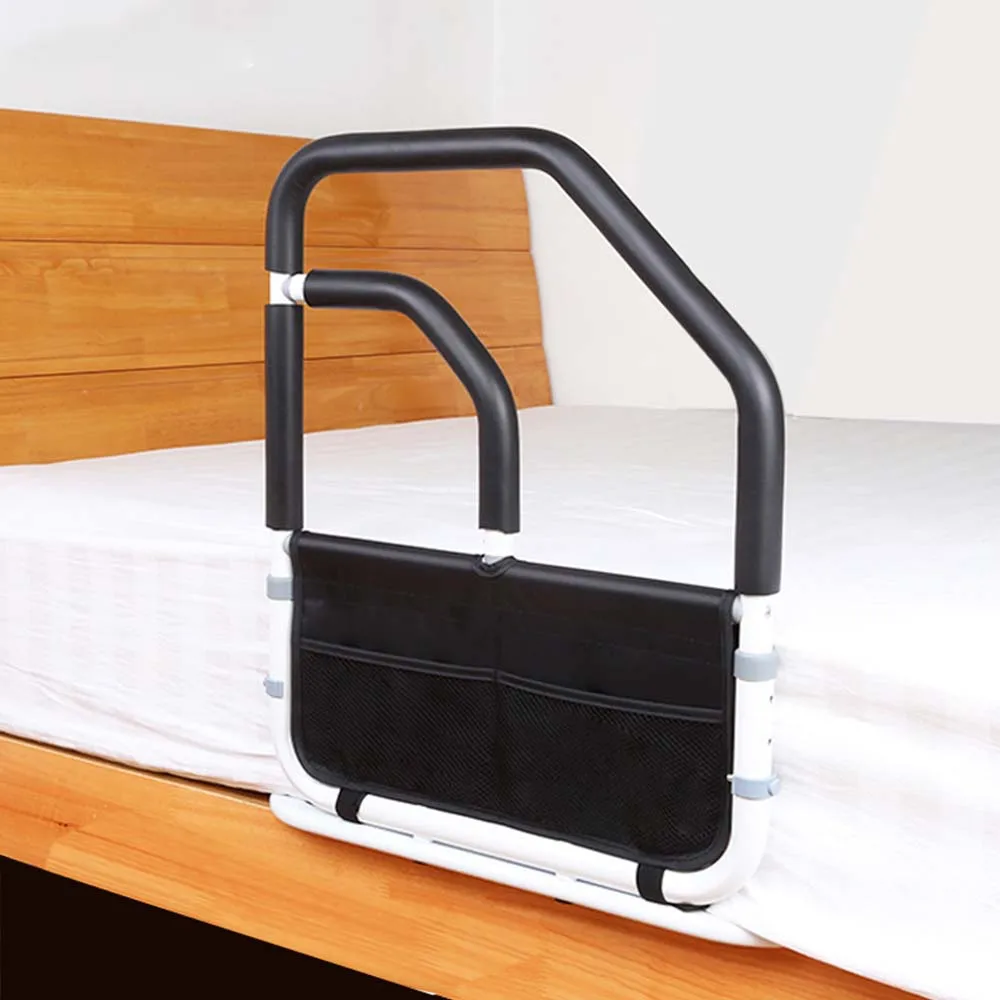 Elderly Stand up Auxiliary Device Foldable Elderly Bedside Armrest Unilateral Railing Get up Shatter-resistant Power Frame