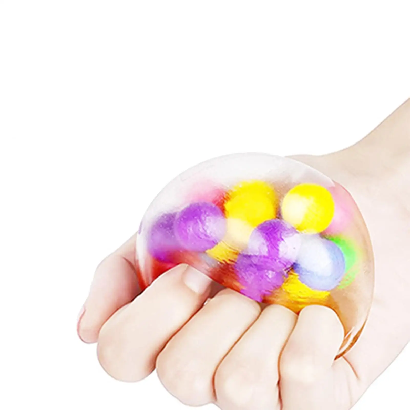 재미 있은 무지개 공 가제트 환기 장난감 운동을위한 감각 장난감 할로윈 생일 선물