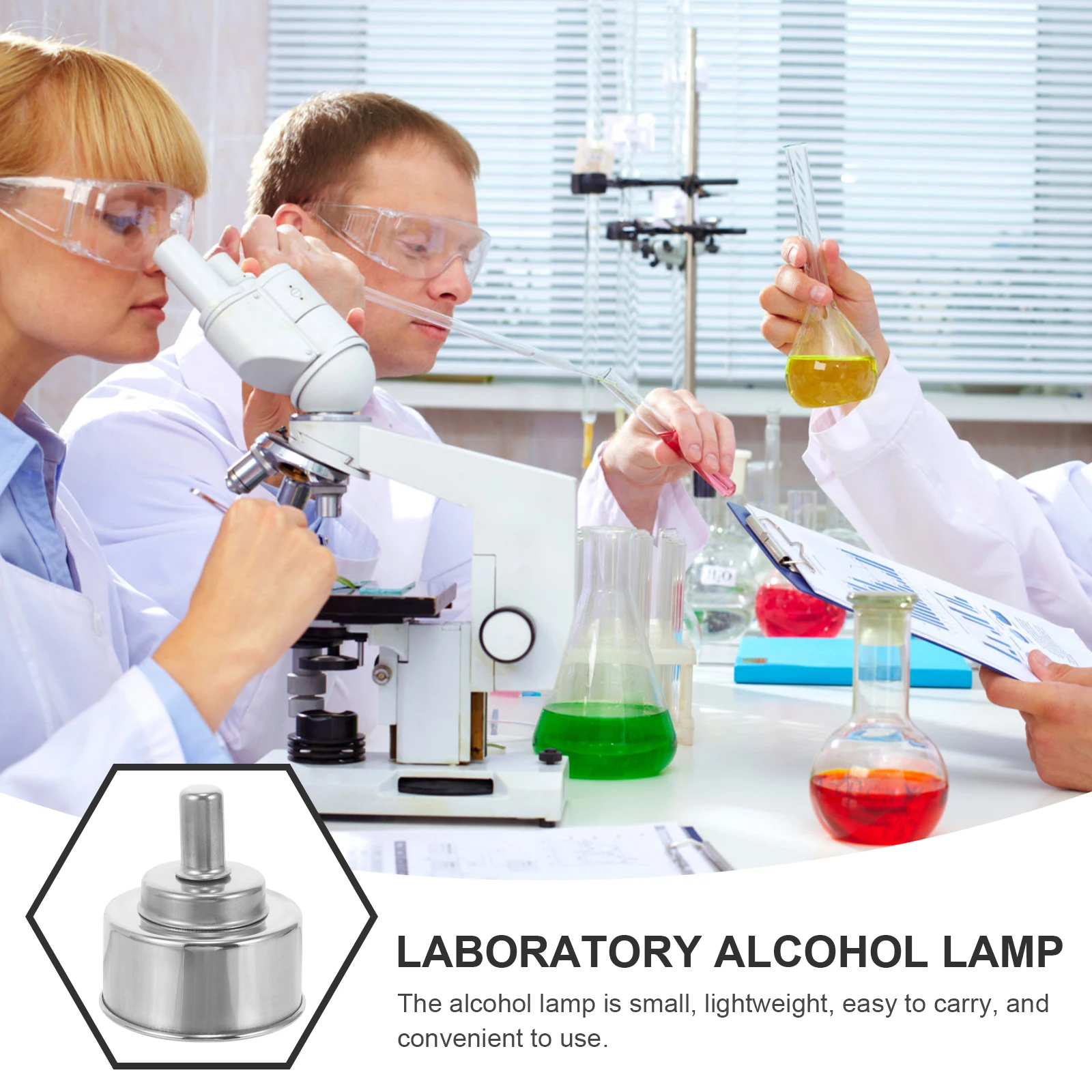 

200ml Explosion Alcohol Alcohol Burner Lamp Lamp Stainless Steel Camping Stove Small Portable Burner for Experiment Outdoor