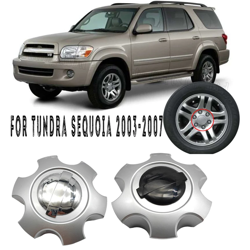 

1pcs OE 42603- 420NM 42603-AF030 Silver Wheel Center Caps HubCap For Toyota TUNDRA 2003-07