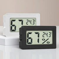 Digital Thermometer and Hygrometer Indoor Thermo Hygrometer High Precision Electronic Temperature Humidity Monitor for Home Use